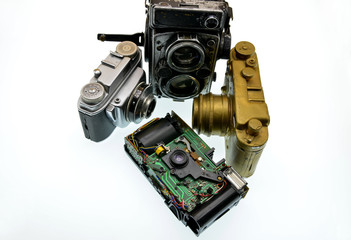 old cameras and photography 