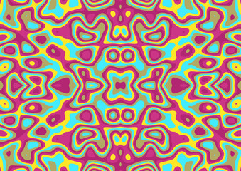 Fototapeta premium Fabulous seamless abstract pattern. design layout for business presentations, flyers, posters, prints, decoration, cards, brochure cover