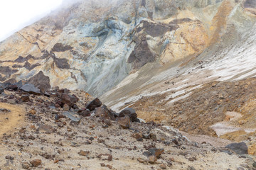 rocks on volcan