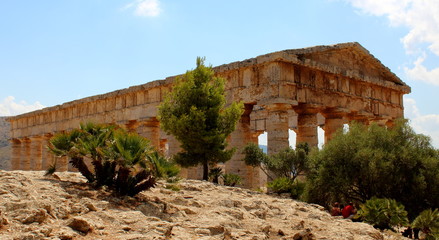Greek Theatre At Segesta, Sicily