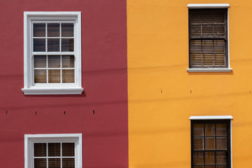 Fototapeta na wymiar Bo-Kaap, Cape Town (Former Township), Colourful Neighbourhood