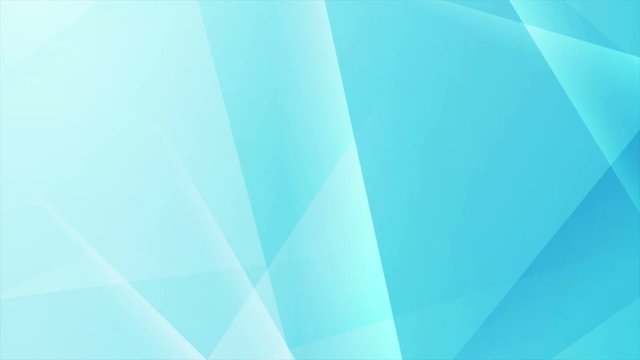 Abstract blue tech shiny low poly motion graphic design. Seamless looping. Video animation Ultra HD 4K 3840x2160