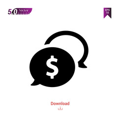 Outline speech-bubble icon isolated on white background. Best modern. Graphic design, mobile application, beauty icons 2019, user interface. Editable stroke. EPS10 format vector