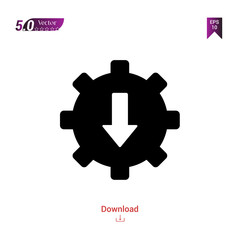 Outline settings icon isolated on white background. Best modern. Graphic design, mobile application, beauty icons 2019 year, user interface. Editable stroke. EPS10 format vector illustration