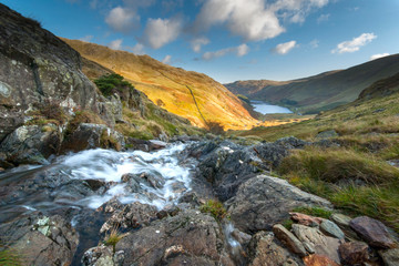 Small water beck  haweswater lake district cumbria.