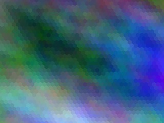 New multicolor background. Abstract illustration. Hexagonally pixeled