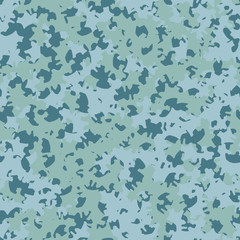 Marine camouflage of various shades of blue colors