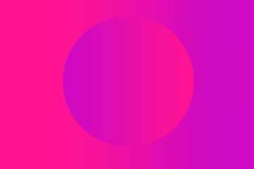 Futuristic cyberpunk neon abstract digital background with shape circle for design. Theme color transitions: purple, blue, and pink duotone gradients, retrowave 80s-90s aesthetics