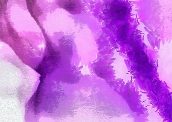 Creative abstract painting background in oil. Textured brush strokes of paint. Colorful design pattern. Artistic drawing grunge texture. Watercolor mixed fine art template for decoration. Vintage.