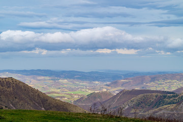 Panoramica dal rifugio di Valpiana