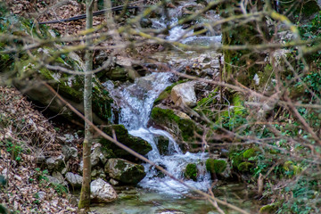 Ruscello di montagna a Valpiana