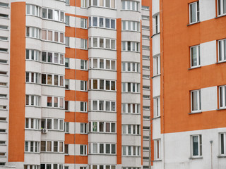 residential new home. new building. multi-storey residential complex.