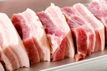 豚バラ肉 アップ