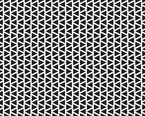 Abstract triangle pattern seamless background black white