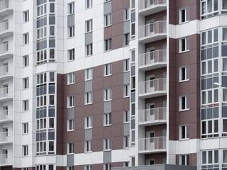 residential new home. new building. multi-storey residential complex.