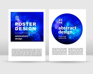 Abstract space background. It can be used for posters, cards, flyers, brochures, magazines and any kind of cover. EPS 10