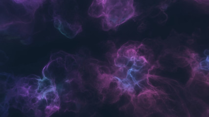 Fototapeta na wymiar clouds of smoke in the fog abstract texture, 3d render purple pink