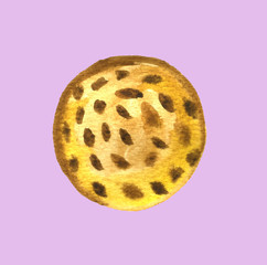 hand drawn space star planet illustration