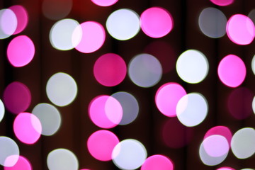 Abstract bokeh color Lights background, Merry Christmas and happy New Year background