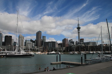 Auckland Waterfront City view