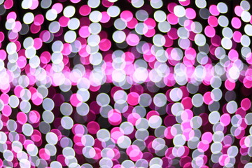 Abstract bokeh color Lights background, Merry Christmas and happy New Year background