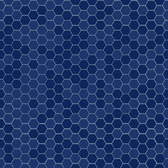 Honeycomb Seamless Pattern. Vector Illustration of Geometric Background