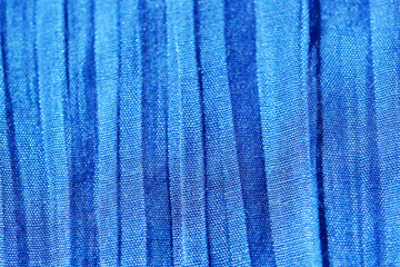 Blue background of fabric