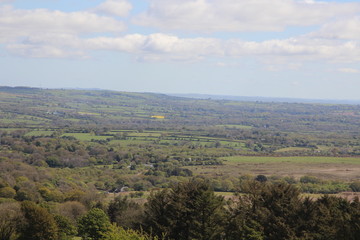 panoramic view of a landscape