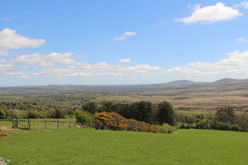Fototapeta na wymiar panoramic view of a landscape