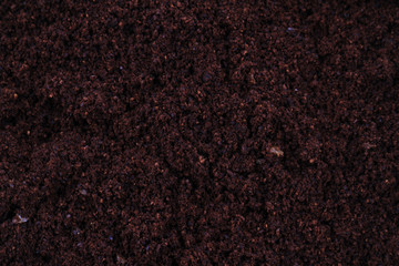 ground coffee texture