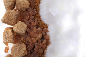 brown and white sugar texture