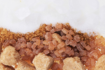 brown and white sugar texture