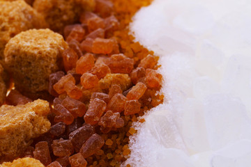 brown and white sugar texture
