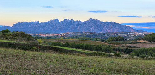 Fototapeta premium Montserrat mountain (Catalonia, Spain)