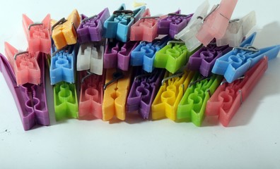 colored laundry latches 