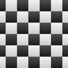 Fototapeta na wymiar Black and White Gradients Checkered Seamless Repeating Pattern Background Vector Illustration