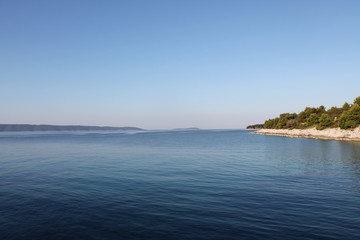 Early morning on the Croatian coast