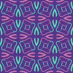 Bright background with geometric elements.