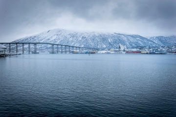 Tromso en Norvège en hiver