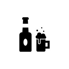 Karaoke, beer, drink icon. Element of karaoke icon. Premium quality graphic design icon. Signs and symbols collection icon for websites, web design, mobile app