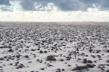 Plaża Morze Kamienie Słowiński Park Narodowy