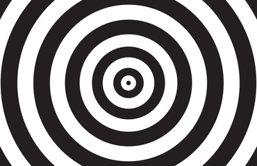 Naklejka premium Czarno-białe tło koło