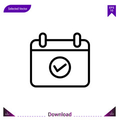 Folder vector icon. Best modern, simple, isolated, flat icon for website design or mobile applications, UI / UX design vector format