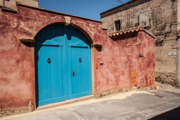 Centro storico di Teulada - Sardegna - Italia