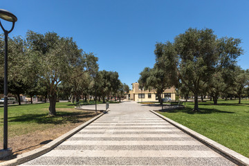 Piazza S'Olivariu Uta (Cagliari) - Sardegna - Italia
