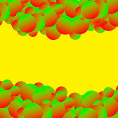 Creative abstract vector backdrop in futuristic style.