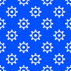 Simple seamless circle pattern