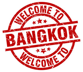 welcome to Bangkok red stamp
