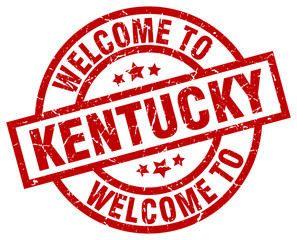 welcome to Kentucky red stamp