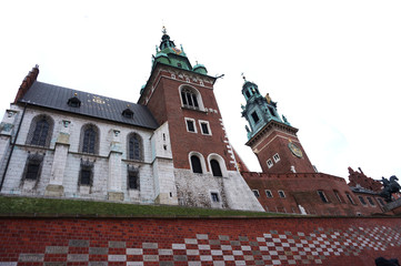 old krakow castle Wawel